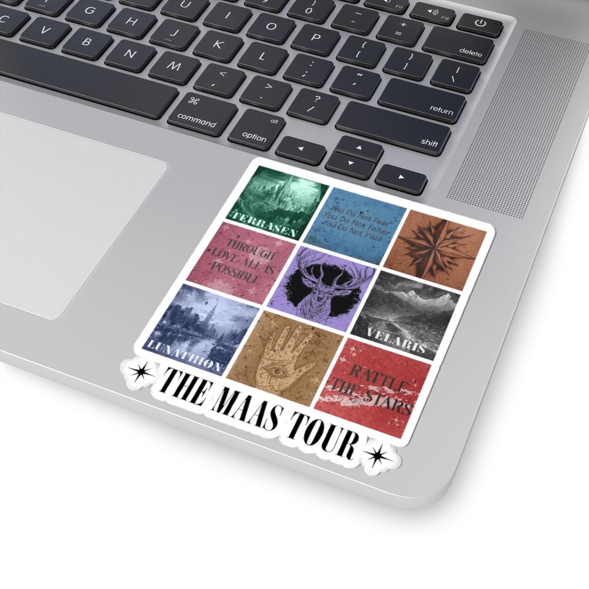 The Maas Tour Sticker Kiss Cut  ACOTAR TOG CC Decal