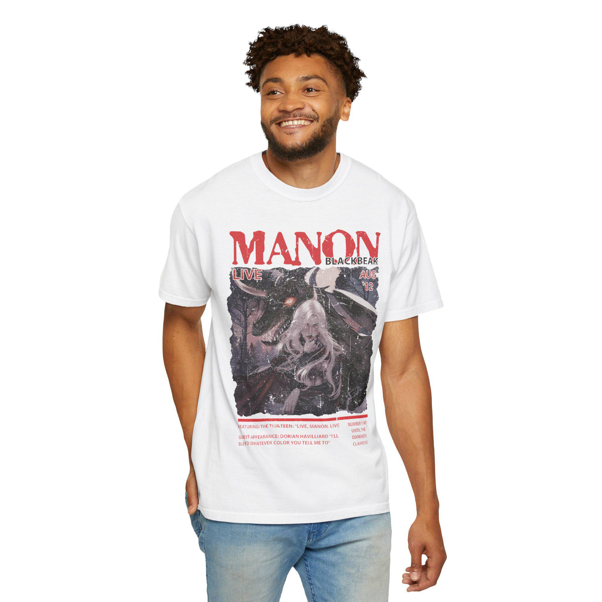 Manon Blackbeak Live Gig Tee | Throne Of Glass Witch T-Shirt